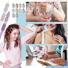 100 颗彩色圆形水晶钻隔珠 12 毫米波浪合金散珠珠宝制作配件适用于 DIY 手链项链耳环