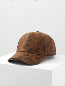 1 pieza Gorra de béisbol camuflaje, sombrero de protección solar unisex para primavera/verano para exteriores - Multicolor - Ver 7