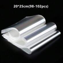100pcs OPP Transparent Dust-Proof Plastic Self Adhesive Bags,A4 Clear Self-Adhesive Bags,Over Ten Sizes To Choose From And Use For Small Accessories, Baking, Keychains, Pendants, Cards, Holiday Gift Packaging Supplies, Transparent Storage Bags, Packaging Bags,Self Sealing Cellophane Display Bags/Sealable Bags, A4 Cello Bags OPP For Cookies,Cards,Envelopes,Pictures - Multicolor - View 13