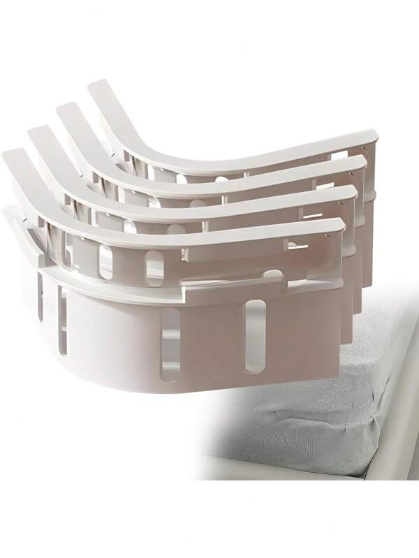 4 pièces de supports de drap sécurisés, supports de coin de drap, pinces antidérapantes pour drap, attaches de matelas, convenant à la plupart des tailles de draps, supports de drap antidérapants pour maintenir fermement les draps en place