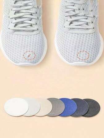 Self-Adhesive Athletic Shoe Repair Patches, Mesh Fabric Patch Kit For Sneaker Face & Lining Repair, Durable Anti-Scratch Fix For Tear & Wear