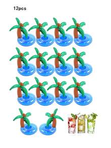 1pc Inflatable Floating Cup Holders For Pool - Cute Animal & Fruit Design Drink Floats For Summer Parties,Floating Drink Floats,Beach & Pool Accessories - Multicolor - View 9