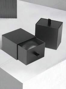 1 Stück Geschenkbox für Uhren aus Kraftpapier mit Schleifenaufdruck, Uhrenaufbewahrungsbox mit Samtkissen, elegante Vintage Schmuckbox, Versand in zufälligem Stil