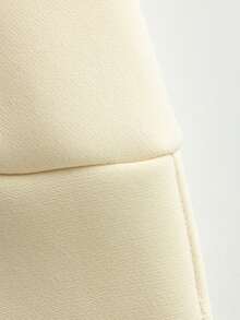 Women's Casual Solid Color Outdoor Sweatshirt - Beige - View 5