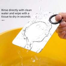 1pc Stainless Steel Makeup Color Mixing Palette And Spatula Set, Foundation, Lipstick, Nail Supplies Color Blender, Makeup Tools