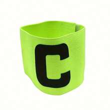 1pc Reusable Captain Armband Hook And Loop Elastic C-Shape Sports Arm Band Badge For Football Match - Multicolor - View 11