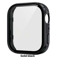 1pc New Protective Case Compatible With Huawei Watch Fit4, PC+Tempered Glass Screen Protector