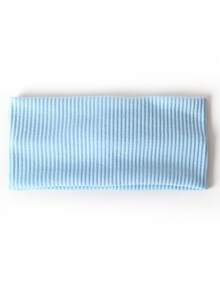 1pc Women Striped Solid Color Flat Casual Headband, Versatile Hair Accessory For Daily Use Turban Headband Sweatband, Hairband Fall Winter Hair Band Hair Accessories For Women For Vacation Outfits Woman Elegant Scarf Women Bandanas Soft Headwrap - Multicolor - View 40