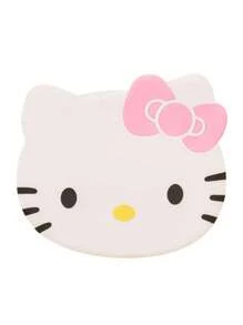 Sanrio Sanrio Cartoon Coasters, Hello Kitty Cat Silicone Non-Slip Cup Mats, Bowl Pads, Heat Insulation Pads, Party Favors, Tabletop Decor Coasters