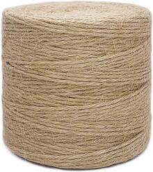500FT Jute Twine Rope 3mm Natural Thick Garden Twine String Heavy Duty For Gardening Bundling Crafts Arts Gift Wrapping Packing Material Wedding Christmas Decoration Bulk - 3mm - 查看 1