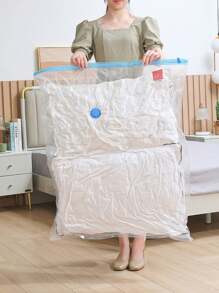 1/11 Stücke Reise-Vakuumaufbewahrungsbeutel, klare Kompressionsbeutel, PVC-Material Vakuumbeutel, Sommerbekleidung Aufbewahrungsbeutel, wasserdichte Organisationsbeutel, mottensicher, schimmelresistent, für Decken, Reisezubehör, Schuhe, Kleidung, Haushaltsnutzung, Bettwäsche, Vakuumbeutel für Kleidung, platzsparende Heimorganisation, Reiseaufbewahrungstaschen für Kleiderschrank, Schlafzimmer, Badezimmer, Sommerreise-Essentielle