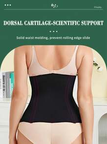 1 pièce Ceinture de contrôle du ventre multicolore sans couture pour femmes, corset de réduction de la taille, accessoires de gym anti-enroulement