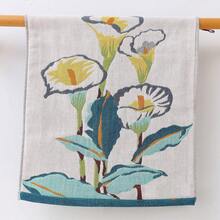 Bộ 2/3 khăn bông 4 lớp dệt jacquard, thấm hút tốt, dày dặn, mềm mại và không xơ vải, thích hợp sử dụng tại nhà và khi đi du lịch. Khăn tắm dùng trong thẩm mỹ viện, khách sạn, thể thao, đồ dùng thiết yếu tại nhà, khăn tắm, chăm sóc da. - Nhiều màu - Xem 5