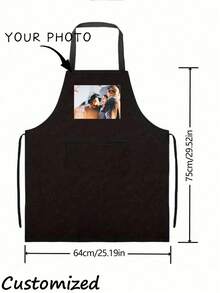 Personalized Custom Hair Stylist Black Apron Hairdresser Beauty Salon Cosmetologist Cosmetology School Barber Gift Custom,Unique,Personalized Ideal Gifts For Him Her,Boyfriend,Girlfriend,Dad,Mom,Family,Friends For Anniversaries,For Valentine's Day,For Mother's Day,For Birthdays,For Children's Day,For Father's Day,For Graduation,For Weddings,For Christmas,For Housewarming - Multicolor - View 7