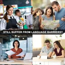 funny panda Al Language Translator Device | No Additional Charges L Translation Does Not Require A Signal Source | Translate 138Languages With WiFi | Translation Multi-Language Touchscreen Translator - Black - View 7