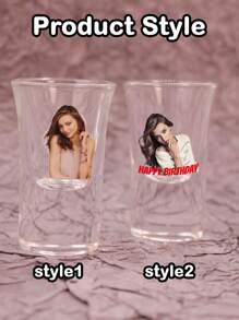 Verres à shot personnalisés avec photo/texte, verres à shot en verre personnalisables, verres à shot personnalisables en vrac, verres à shot personnalisables avec image, tasse en verre, cadeaux de mariage, cadeaux d'anniversaire, enterrements de vie de jeune fille, dîners familiaux, faciles à nettoyer, raffinés, haute qualité, convient pour papa, maman, collègues, famille, amis, cadeaux uniques