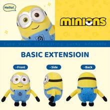 Miniso Minions 系列 - 8 英吋 Bob 毛絨娃娃，柔軟短毛絨材質與經典制服設計，精緻表情還原，適合臥室枕頭、桌面裝飾與生日禮物，動漫周邊商品 (1件) - 鮑伯 - View 6
