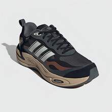 Adidas 男士CLIMAWARM運動休閒訓練跑步鞋 - 黑色 - 查看 4