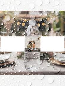 1~20pcs Custom Photo Water Bottle Label-3 Styles, Personalized Celebration Tags, Personalized DIY Bottle Water Waist Seal Stickers, Personalized Water Bottle Labels For Wedding, Birthday, Baptism, Wedding, For Him, Her, Boyfriend, Girlfriend, Dad, Mom, Friends, Multi-Functional, Ideal Gifts For Him, Boyfriend, Mom, Friends, Tea Room, Home, Garden, Office, For Valentine's Day, For Mother's Day, For Father's Day, For Graduation, For Weddings, For Housewarming, Warm Ambience, Autumn Home Refresh, Xmas Decoration, Home Harmony, Office Decor