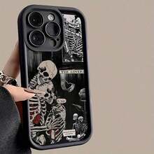 Compatible con phone 11 Pro Max/11 Pro/11, 15/14/13/12/16 Plus (todas las series). Con diseño "Leal hasta el final". Resistente a golpes, arañazos y huellas dactilares. Portátil y práctica. Ideal como regalo para familiares, amigos, niños, cumpleaños, primavera, vacaciones y Pascua. - Negro - Ver 4