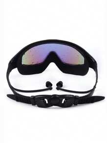 SHENYU Adults' & Teens' Large Frame Anti-Fog Swimming Goggles With Earplugs