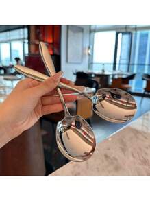 Premium 1/2/3pc Stainless Steel Serving Spoons: Extra Large, Heavy-Duty For Home, Catering & Restaurants – Engineered For Exceptional Performance, These Rust-Resistant, Long-Handle Kitchen Utensils Are Perfect For Daily Meal Preparation, Large Parties, And Professional Use. Their Robust Design Ensures Effortless Serving At Buffets And Caters To All Your Cooking Needs, Promising Reliability And Elegance In Every Use.