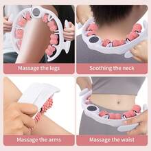 Trintion 2-In-1 Detachable Massage Roller For Legs & Body – Portable Cellulite Roller & Fascia Blaster Tool, Deep Tissue Muscle Relief, Pink - pink 1 - View 6