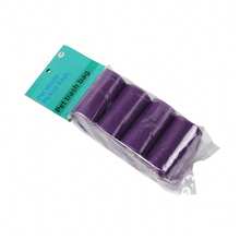 Vest-Style Dog Poop Bags - Leak-Proof Thickened Poop Bags With Handle, 15 Bags Per Roll, Heavy Duty Trash Bags - Purple - View 14
