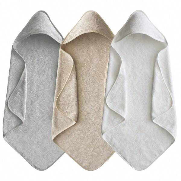 1pc Baby Bath Towel, Ultra-Soft Coral Fleece Bathrobe, Highly Absorbent, Hooded Bathrobe, Newborn & Infant Bathing Use, Autumn/Winter. Perfect Gift For Baby Shower.