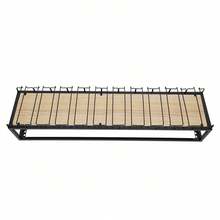 Mensola sospesa vintage, porta bicchieri da vino, mensola da soffitto, barre portabottiglie, portabottiglie da 110 cm