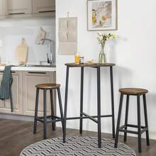 VASAGLE Barstools - Brown - View 6