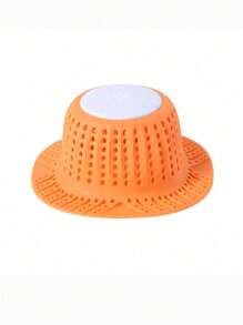 Universal Silicone Drain Hair Catcher - Flexible Bathroom Sink Cover For Pop-Up & Standard Drains, Leak-Proof Design Back To School