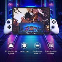 Controlador de juegos Klack inalámbrico Extensible D11 para SWITCH/Android/Apple IOS, Tablet, PS, Gamepad de Streaming - Entrega en 24/48 horas - Blanco - Ver 2