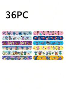 Disney Disney 12pcs/24PC/36PC Disney Lilo & Stitch Stitch Cartoon Character Pattern Type Bracelet,Clap Bracelet Suitable For Gift And Party Wear, Theme Party Bracelet, Suitable For Birthday, Party, Classroom Decoration And Classroom Reward, Party Decoration | Theme Party Decoration