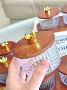 1 Set Bandeja de madera para aperitivos, para uso en fiestas y reuniones