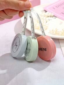 1pc Personalized Retractable Measuring Tape,60-Inch 1.5 Meter Tape Measures Dual Sided Flexible Ruler.Customized Name And Style.The Tape Measure Has Accurate,Large And Clear Markings In Both Inches And Centimeters,Easy And Convenient To Read. - Multicolor - View 1