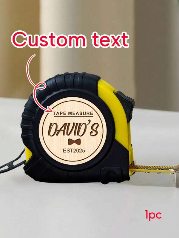 LICVIC 1/2Pcs Personalized Tape Measure Fathers Day Gift For Dad, Custom Tape Measure With Names, Customized Engraved Tape Measure, Christmas Birthday Gift For Dad, Tool Gifts Woodworker Gifts Carpenter Gifts, Personalized Gifts For Dad Men,Back To School,School Supplies