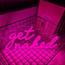 Let's /Adults Only/It's A Vibe/Live Nudes Neon Sign,Vibrant Lady Neon Sign For Wall Decor Letter LED Lights, For Bedroom, Dormitory, Bar, Man Cave, Birthday, Wedding, Parties, Home Decor, Girls Room, USB Power Supply Can Be Reused, Comes With Accessories, Easy To Install.