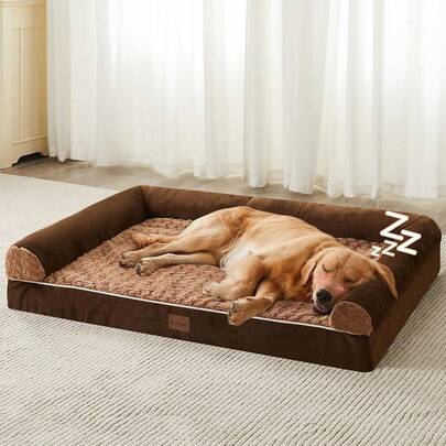 Dog Beds Large Dogs, Orthopedic Dog Bed Medium Large Dogs,Big Waterproof Couch Pet Bed With Removable Washable Cover