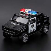 1 Zinc Alloy Off-Road Vehicle Model, 1:36 Scale, Retractable Sports-Themed Toy, A Durable Collectible Car Display Gift For Boys And Children, Available In White, Red, And Black (Some Styles Will Be Randomly Dispatched) - Multicolor - View 8