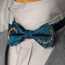 Gentleman's Bow Tie Wheat-Ear Perfect For Formal Occasions And Business Wear For Men Costume Accessories For Weddings