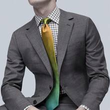 Unisex Rainbow Tie Creative Fashion Colorful Tie Pride Month Party 8cm Narrow Adjustable Soft Hand Tied Men Necktie
