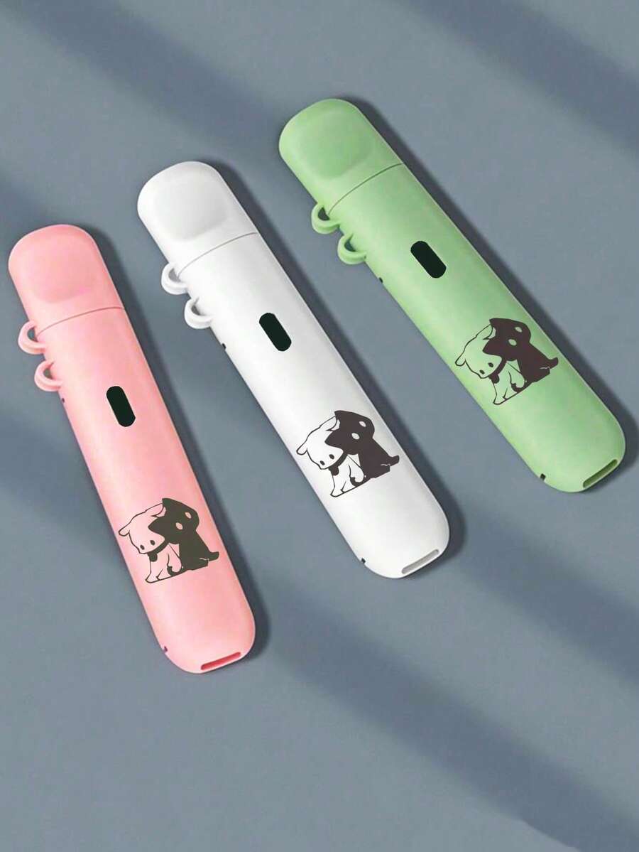 1 件套硅胶保护套适用于 RELX Vape 第 5 代电子烟，防刮，兼容 RELX ILLUSION、RELX ONE、RELX INFINITE、吸烟配件、香烟收纳 - 純色 - 查看 1