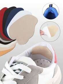 6/12 Pcs(6Pcs/Set) Shoe Heel Protectors - Self-Stick Wear-Resistant Patches For Shoe Linings, Anti-Slip Cushion Pads For Leather/Canvas Shoes, Durable Foot Care Accessories For High Heels/Sneakers | Blister Prevention & Lining Reinforcement | Invisible Footwear Rescue Kit