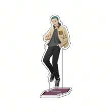 Figura de acrílico con soporte de llavero del personaje Hibino Kafka del anime y juego Kaijū No. 8, acción, cosplay, exhibición de escritorio, regalo para fans