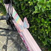 Pegatinas decorativas con mariposa voladora para accesorios de bicicleta de carretera, bicicleta de montaña, paredes del hogar, jardín y dormitorio - Incluye adhesivo