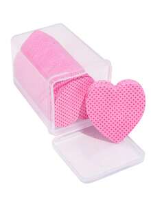 50/200片装卸甲油棉片、美甲及睫毛延长用品、卸睫毛胶湿巾、清洁棉片、卸甲油清洁棉片