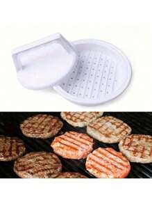 1 Set Hamburger Press, Patty Press, Cheeseburger Press, Creative Burger Press, Non-Stick Burger Press, Milk Cheese Vegetable Pie Mold, Suitable For RV, Restaurant And Party, No Battery Required