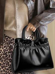 Bolso de hombro cruzado suave de lujo para mujeres y madres, bolsos y carteras de diseñador 2025, pequeño bolso de tela casual femenino