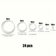 24 piezas de pegatinas de espejo de pared redondo autoadhesivas de acrílico para decoración del hogar, baño, dormitorio, sala de estar, oficina, arte moderno DIY, calcomanías decorativas redondas removibles, resistentes al agua y al aceite, adecuadas para decoración de sala de estar, dormitorio (rojo/negro/azul/plateado/dorado). Decoración de pared Espejo de pared Espejo para decoración de habitación, baño, sala de estar